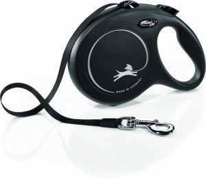 Flexi New Classic rollijn zwart - 8m